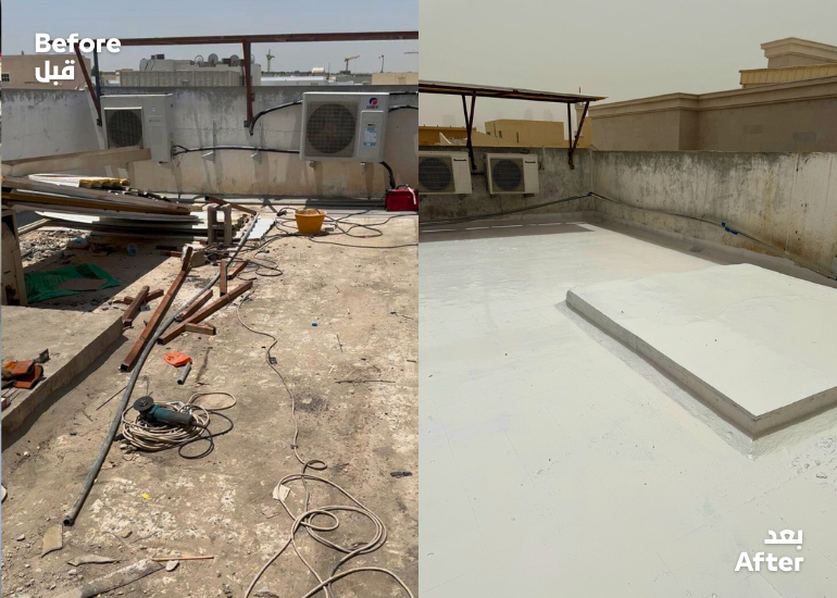 Roof Insulation in Al Markhiya with PU Coating | Waterproof & Heat Reflective